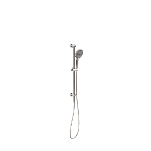NERO MECCA SHOWER RAIL WITH AIR SHOWER II BRUSHED NICKEL - Ideal Bathroom CentreNR221905GBN