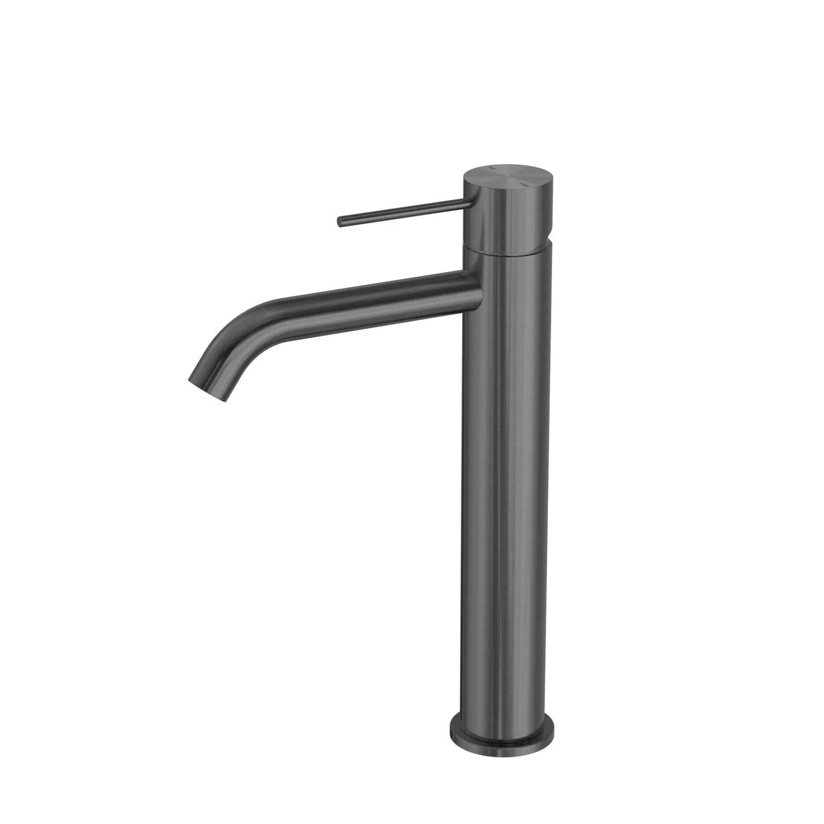 NERO MECCA TALL BASIN MIXER GUN METAL — Ideal Bathroom Centre