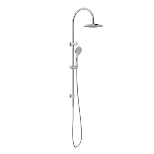 NERO MECCA TWIN SHOWER WITH AIR SHOWER CHROME - Ideal Bathroom CentreNR221905bCH