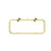 NERO NEW MECCA TOWEL RING BRUSHED GOLD - Ideal Bathroom CentreNR2380aBG