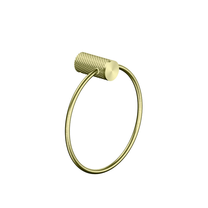 Nero Opal Hand Towel Ring - Ideal Bathroom CentreNR2580aBGBrushed Gold