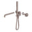 NERO OPAL PROGRESSIVE SHOWER SYSTEM SEPARATE PLATE WITH SPOUT 230MM TRIM KITS ONLY BRUSHED BRONZE - Ideal Bathroom CentreNR252003b230tBZ
