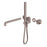 NERO OPAL PROGRESSIVE SHOWER SYSTEM SEPARATE PLATE WITH SPOUT 250MM TRIM KITS ONLY BRUSHED BRONZE - Ideal Bathroom CentreNR252003b250tBZ
