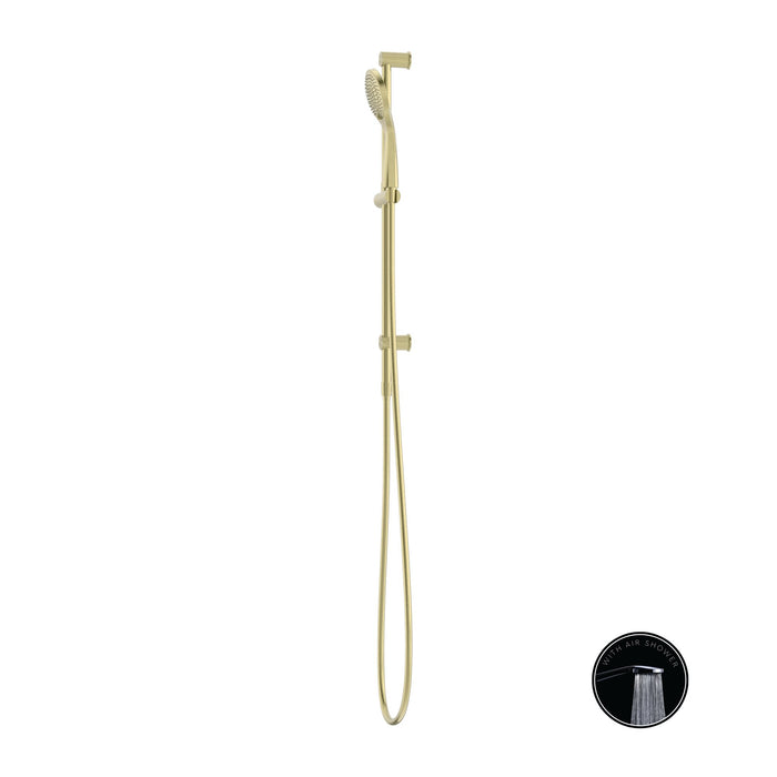Nero Opal Shower On Rail with Air Shower - Ideal Bathroom CentreNR251905aBGBrushed Gold