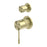 Nero Opal Wall Shower Mixer With Diverter Separate Plate - Ideal Bathroom CentreNR251909eBGBrushed Gold