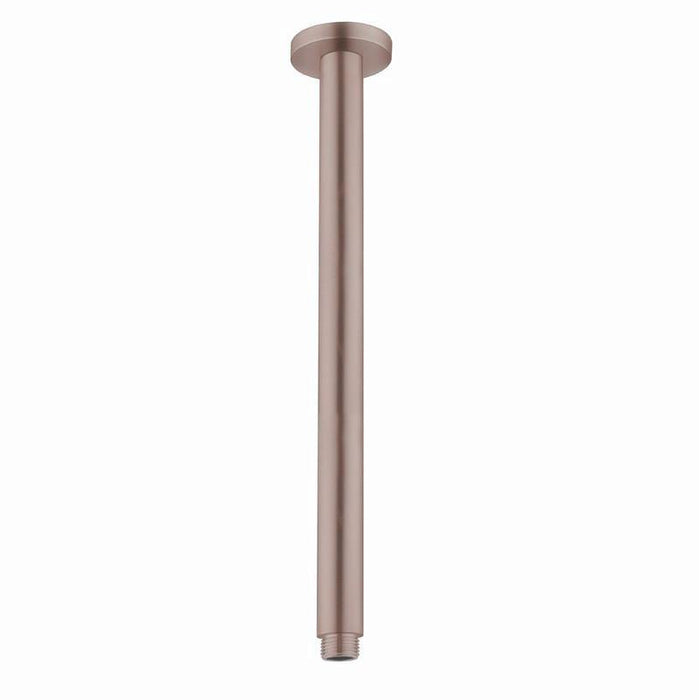 Nero Round 300mm Ceiling Arm - Ideal Bathroom CentreNR503100BZBrushed Bronze100mm