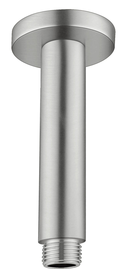 NERO ROUND CEILING ARM 100MM LENGTH BRUSHED NICKEL - Ideal Bathroom CentreNR503100BN