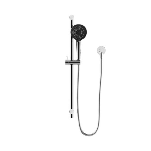 NERO ROUND METAL PROJECT SHOWER RAIL 4 STAR RATING CHROME - Ideal Bathroom CentreNR319CH