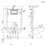 NERO R&T WALL HUNG IN-WALL CISTERN - Ideal Bathroom CentreG30031
