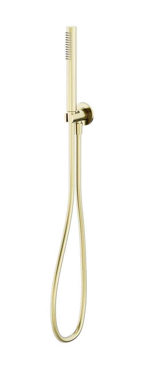 NERO SLIM SHOWER ON BRACKET BRUSHED GOLD - Ideal Bathroom CentreNR307BG
