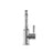NERO YORK BASIN MIXER WITH METAL LEVER CHROME - Ideal Bathroom CentreNR69210102CH
