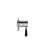 NERO YORK SHOWER MIXER WITH BLACK PORCELAIN LEVER CHROME - Ideal Bathroom CentreNR69210903CH