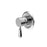 NERO YORK SHOWER MIXER WITH METAL LEVER CHROME - Ideal Bathroom CentreNR69210902CH