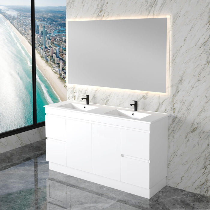 NEW Elegant 1500mm Ceramic Freestanding Vanity - Ideal Bathroom CentreEL-1500KC1One Tap HoleKickboard