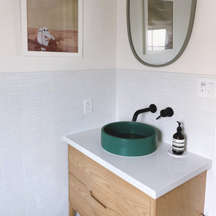 Nood Bowl Above Counter Basin - Ideal Bathroom CentreBL1-1-0-TETeal