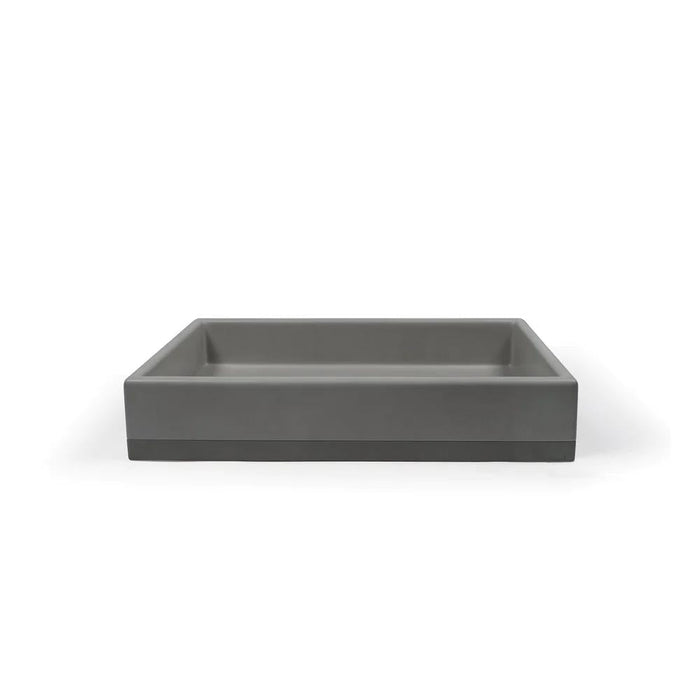 Nood Box Above Counter Basin Two Tone - Ideal Bathroom CentreBX2-1-0-MGMid Tone Grey