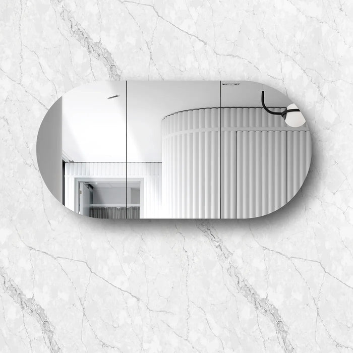 Otti Bondi Wave 1800mm Shaving Cabinet - Ideal Bathroom CentreBOSV1890NNatrual Oak