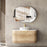 Otti Bondi Wave 900mm Wall Hung Vanity - Ideal Bathroom CentreBO900NWHITENatrual OakQuartz Stone Pure White