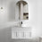 Otti Hampton Mark II 900mm Wall Hung Vanity with Stone Top - Ideal Bathroom CentreHPM900W3Matte White60mm Stone TopAbove Counter Top