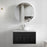 Otti Hampton Mark II 900mm Wall Hung Vanity with Stone Top - Ideal Bathroom CentreHPM900B9Matte Black60mm Stone TopAbove Counter Top