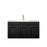Otti Hampton Mark II 900mm Wall Hung Vanity with Stone Top - Ideal Bathroom CentreHPM900B11Matte Black20mm Stone TopUnder Counter top