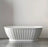 Otti Kensingston 1700mm Gloss White Freestanding Bath - Ideal Bathroom CentreAKBT-1700