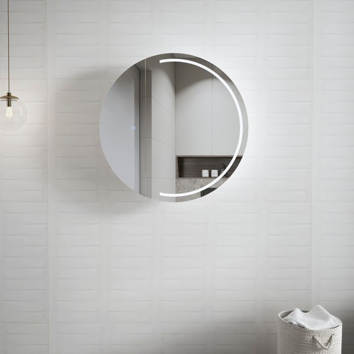 Otti Medina LED 800mm Shaving Cabinet - Ideal Bathroom CentreLED-RSV800