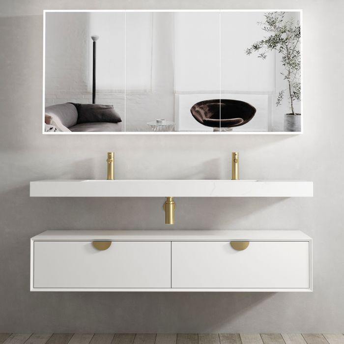 Otti Moonlight 1500mm Wall Hung Vanity - Ideal Bathroom CentreML1500WWall Hung Cabinet Only