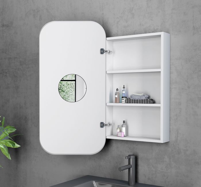 Otti Newport 900x450mm Shaving Cabinet - Ideal Bathroom CentreSSQ9045