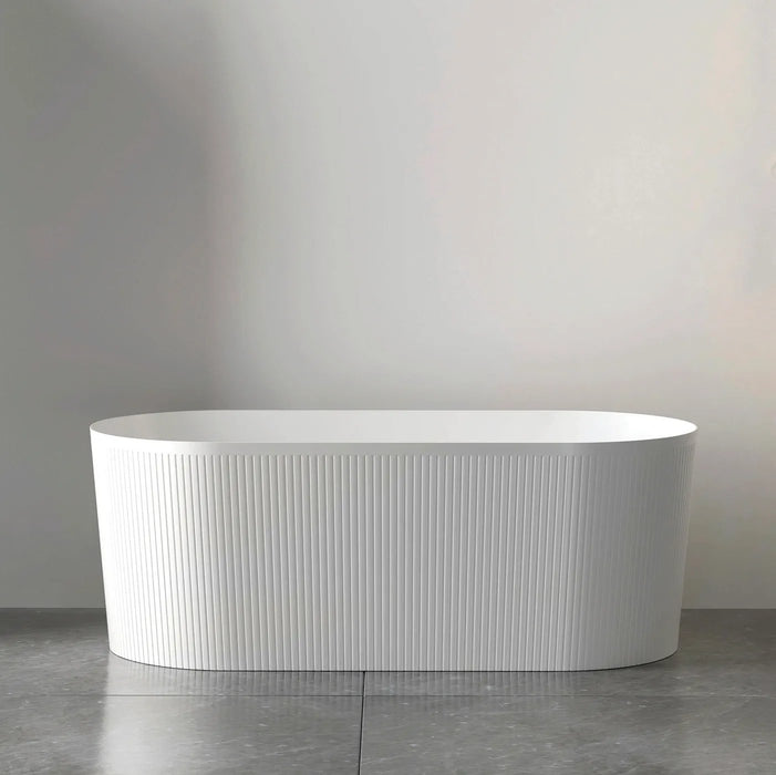 Otti Noosa 1700mm Gloss White Freestanding Bath - Ideal Bathroom CentreANBT-1700
