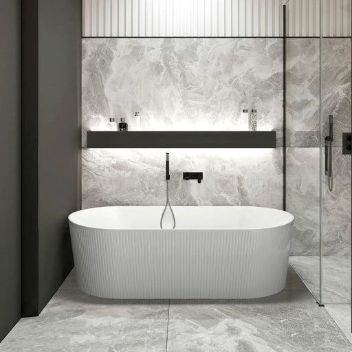 Otti Noosa 1700mm Gloss White Freestanding Bath - Ideal Bathroom CentreANBT-1700
