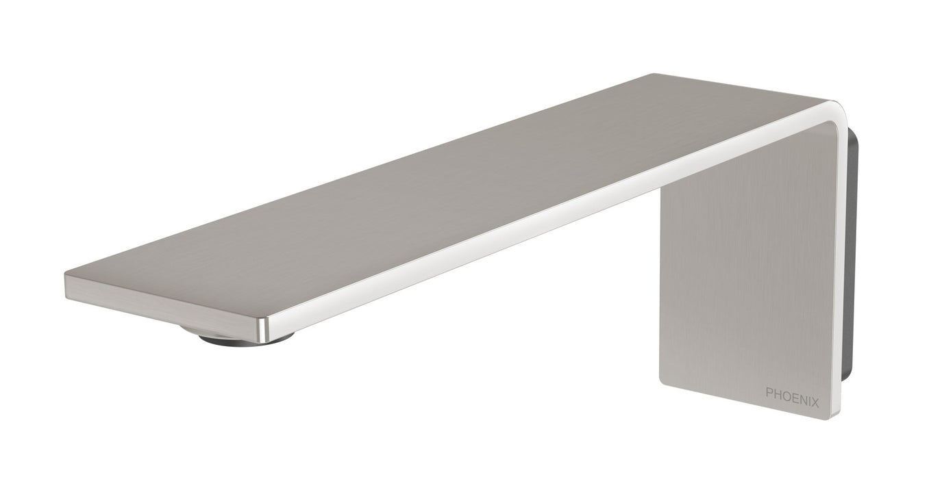 Phoenix Axia Wall Basin/Bath Outlet 200mm - Ideal Bathroom Centre117-7610-40Brushed Nickel