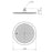 Phoenix NX Quil Shower Rose - Ideal Bathroom Centre606-5000-40Brushed Nickel
