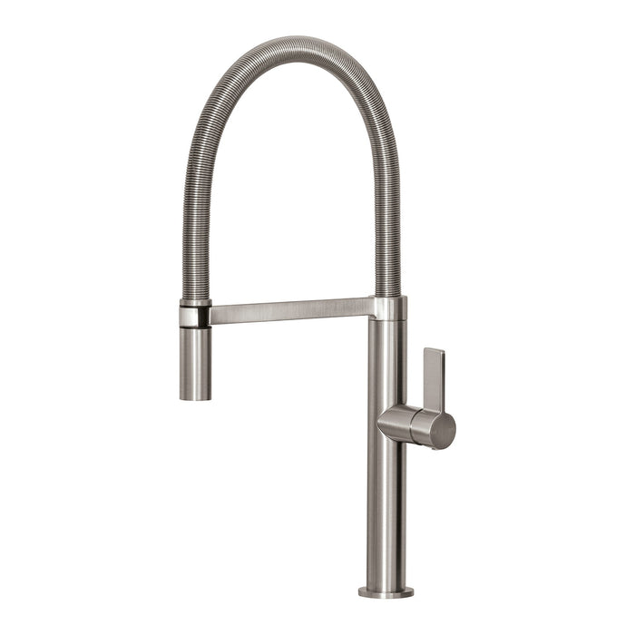 Phoenix Prize Flexible Coil Sink Mixer - Ideal Bathroom Centre10273100BNBrushed Nickel