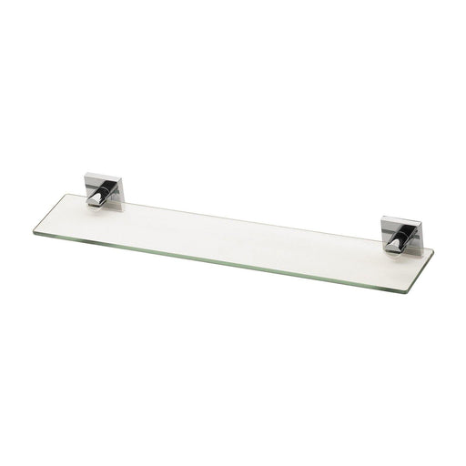 Phoenix Radii Glass Shelf Square Plate - Ideal Bathroom CentreRS896 CHR