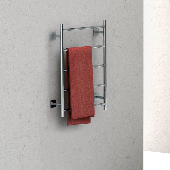 Phoenix Radii Towel Ladder 550 x 740mm Square Plate - Ideal Bathroom CentreRS870 BNBrushed Nickel