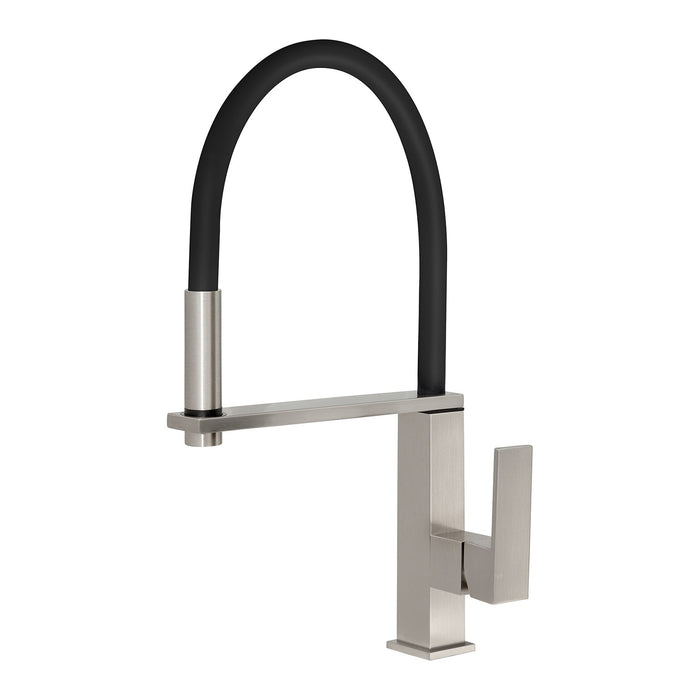 Phoenix Vezz Flexible Hose Sink Mixer Square - Ideal Bathroom Centre10373100BNBrushed Nickel