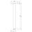 Phoenix Vivid Ceiling Arm 300mm - Ideal Bathroom CentreV544-31Brushed Carbon