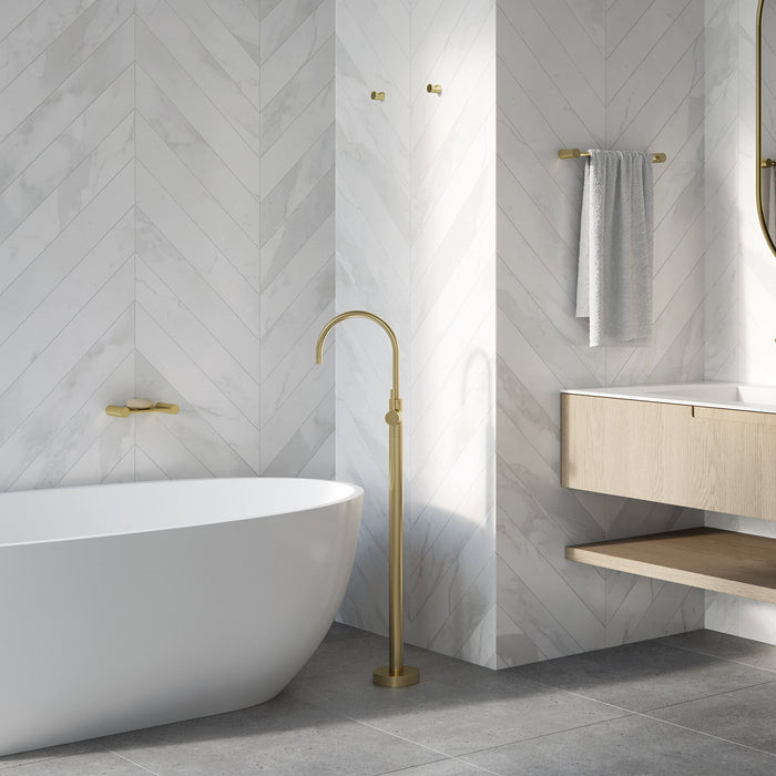 Phoenix Vivid Slimline Hand Towel Rail 350mm - Ideal Bathroom Centre111-8500-12Brushed Gold