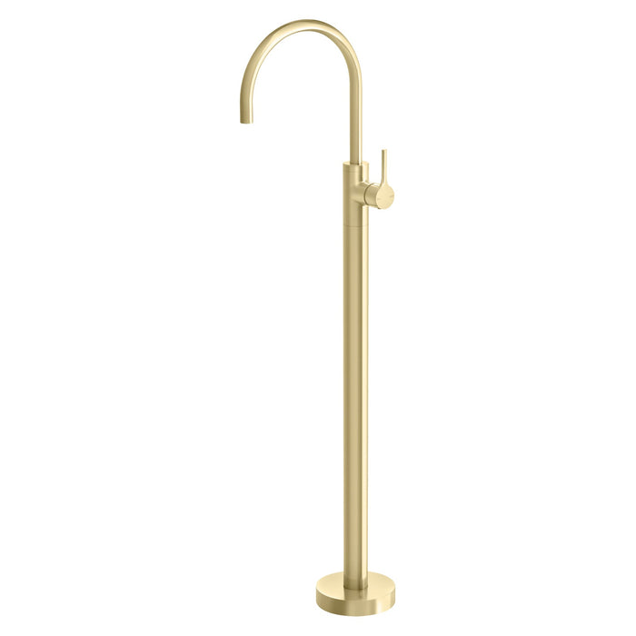 Phoenix Vivid Slimline Oval Floor Mounted Bath Mixer - Ideal Bathroom CentreVV745-12Brushed Gold