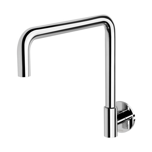 Phoenix Vivid Slimline Plus Wall Sink Outlet 240mm Squareline - Ideal Bathroom Centre119-0870-00Chrome