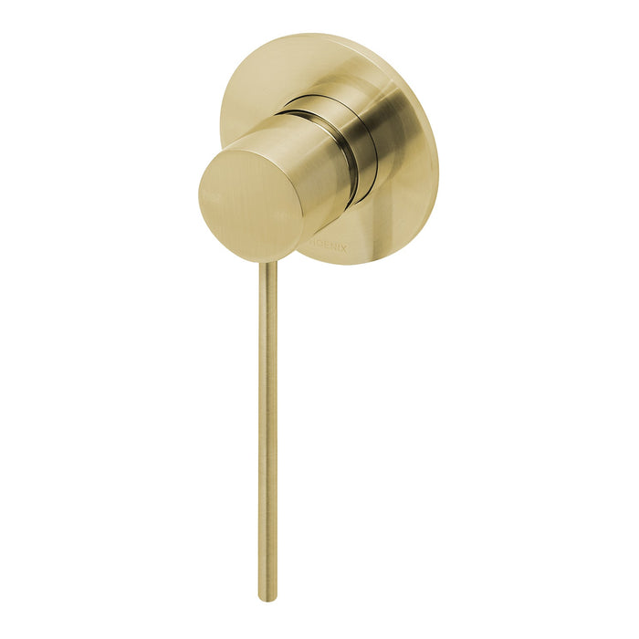 Phoenix Vivid Slimline Shower/Wall Mixer with Extended Lever - Ideal Bathroom Centre114-7800-12Brushed Gold