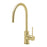 Phoenix Vivid Slimline Sink Mixer 220mm Gooseneck - Ideal Bathroom CentreVS733-12Brushed Gold