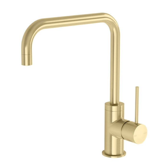 Phoenix Vivid Slimline Sink Mixer 220mm Squareline - Ideal Bathroom CentreVS731-12Brushed Gold