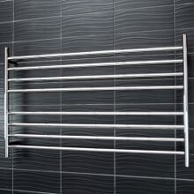 Radiant Round Bar Heated Towel Rails 8 Bar 1300x750mm - RTR09 - Ideal Bathroom CentreRTR09