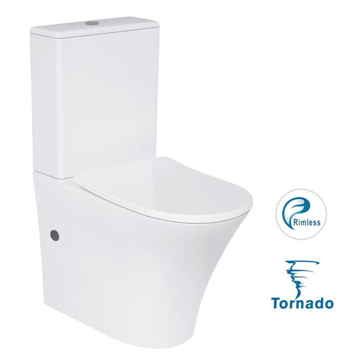 Space Tornado Back To Wall Toilet Suite - Ideal Bathroom CentreISTSPKR & T System