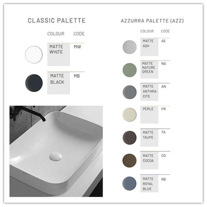 Studio Bagno Element 450mm Basin - Ideal Bathroom CentreELE45Gloss White