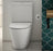 Studio Bagno Manhattan Rimless Back To Wall Toilet Suite - Ideal Bathroom CentreMAN001Back Inlet