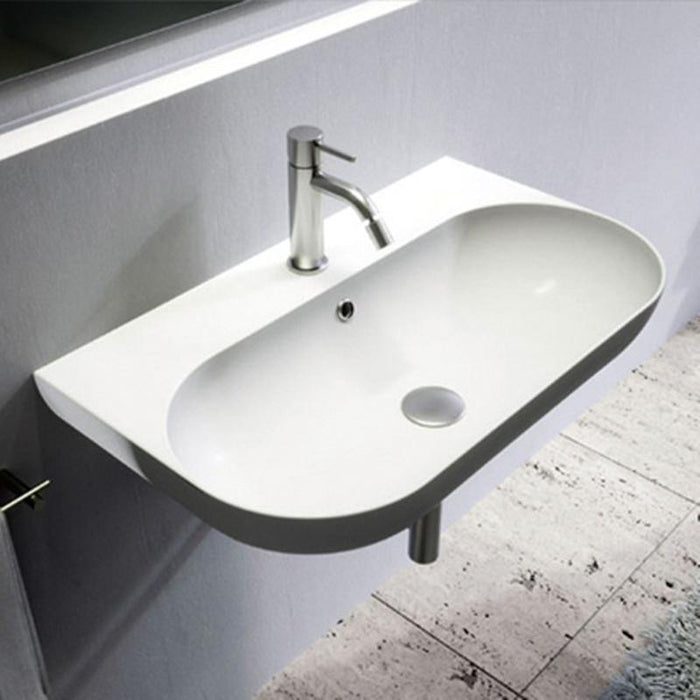 Studio Bagno Milady 700mm Basin - Ideal Bathroom CentreMI70/1Gloss White