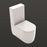 Studio Bagno Milady Rimless Back To Wall Toilet Suite - Ideal Bathroom CentreMIL001Gloss White